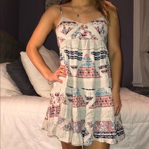 🌸 AEO Patterned Babydoll Dress